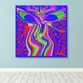 Transcendence Evolution Canvas Afdruk (Insitu (Houten vloer))