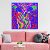 Transcendence Evolution Canvas Afdruk (Insitu (Woonkamer))