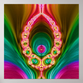 Transcendent Alien V3 (12 x 12 inch) Art Print Pos