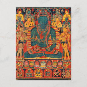 Transcendent Buddha w/Bodhisattvas (13e eeuw) Briefkaart