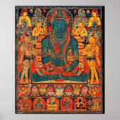 Transcendent Buddha w/Bodhisattvas (13e eeuw) Poster (Voorkant)