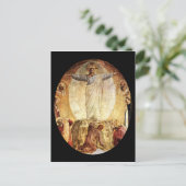 Transcendent Christus Risen van de Tomb Briefkaart (Staand voorkant)