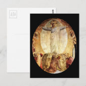 Transcendent Christus Risen van de Tomb Briefkaart (Voorkant / Achterkant)