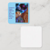 Transcendent Vierkante Visitekaartje (Voorkant / Achterkant)