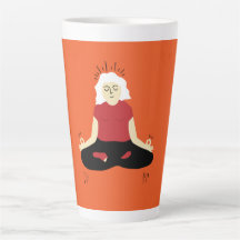 Transcendental Meditation Large Coffee Mok