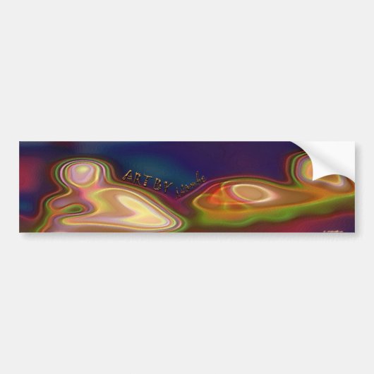 Transcendentale Meditatie Bumpersticker (Voorkant)