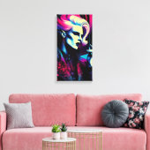Transcendente Enigma Canvas Afdruk (Insitu (Woonkamer))