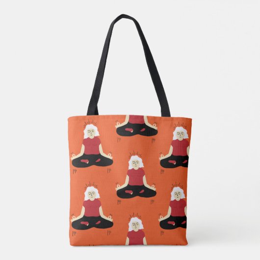 Transcendente Meditatie   Tote Bag (Achterkant)