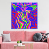 Transcendentie Evolutie Canvas Afdruk (Insitu (Woonkamer))