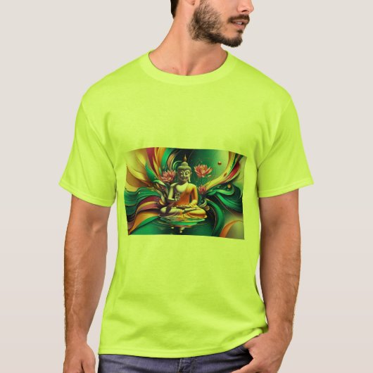 Transcendentie in kleur: Abstract Expressionisme M T-shirt (Voorkant)