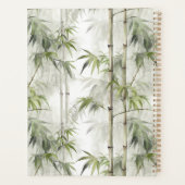 Transcendentie Lotus Bamboe Sereniteit Boeddhisme Planner (Achterkant)