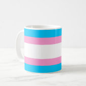 Transcenderen met trots koffiemok (Voorkant links)