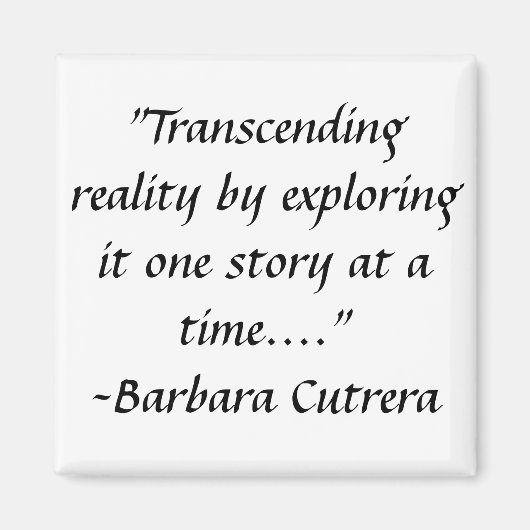 Transcending Reality Magnet (Voorkant)