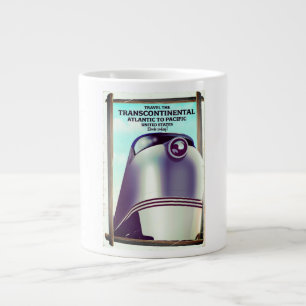 Transcontinental Railroad USA. Grote Koffiekop