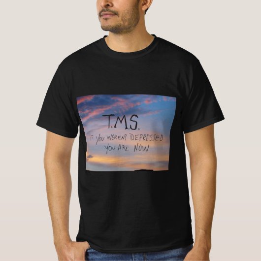 Transcraniale Magnetische Stimulatie (TMS) T-shirt (Voorkant)
