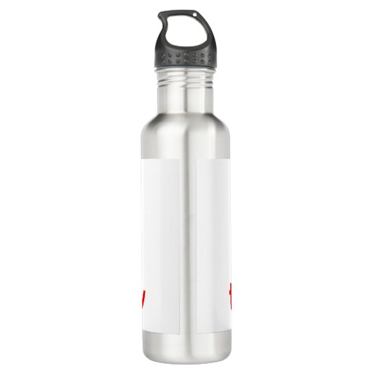 Transdev-waterfles Waterfles (Achterkant)