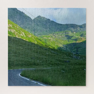 Transfagarasan Alpen Uitzicht – Roemenië Berg Kuns Legpuzzel