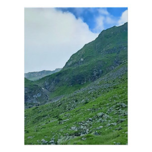 Transfagarasan Alpenhelling – Roemenië Fotografie Perfect Poster