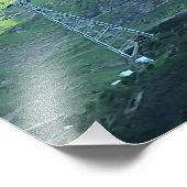 Transfagarasan Bergweg - Roemenië Foto Afdruk (Hoek)