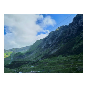 Transfagarasan Bergweg - Roemenië Perfect Poster