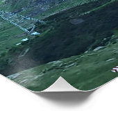 Transfagarasan Bergweg - Roemenië Perfect Poster (Hoek)