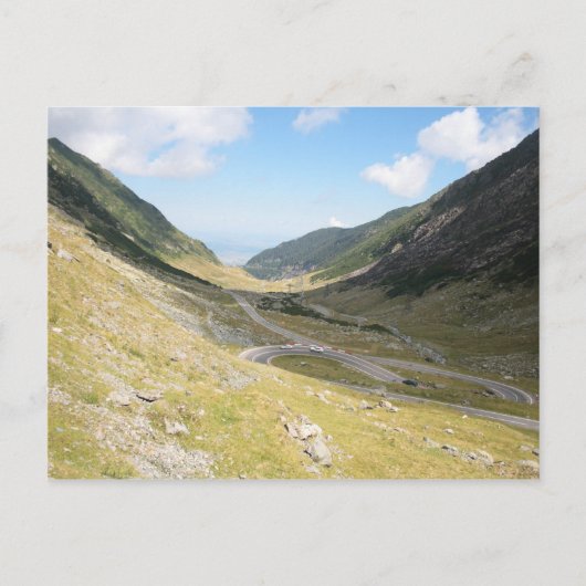 Transfagarasan Briefkaart (Voorkant)