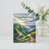Transfăgărășan Highway Romania Briefkaart (Staand voorkant)