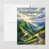Transfăgărășan Highway Romania Briefkaart (Voorkant / Achterkant)