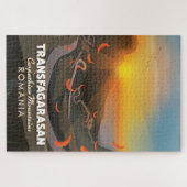 Transfagarasan, Karpatische bergen, Roemenië Road Legpuzzel (Horizontaal)