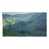 Transfagarasan Weg – Carpathische Berg Prent Kussensloop (Achterkant-Rechts)