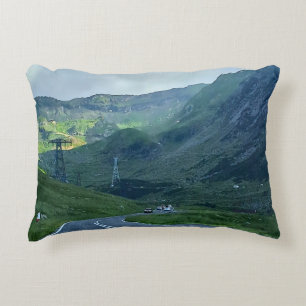 Transfagarasan Weg – Carpathische Bergprint Accent Kussen