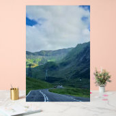 Transfagarasan Weg – Carpathische Bergprint Acryl Bord (Huwelijk)