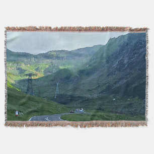 Transfagarasan Weg – Carpathische Bergprint Deken