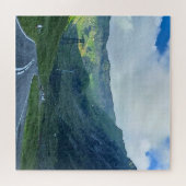 Transfagarasan Weg – Carpathische Bergprint Legpuzzel (Horizontaal)