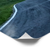Transfagarasan Weg – Carpathische Bergprint Perfect Poster (Hoek)