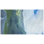 Transfagarasan Weg – Carpathische Bergprint Tafelkleed (Voorkant (Horizontaal))