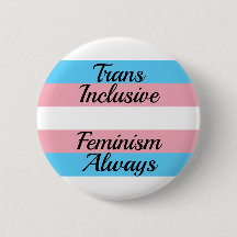 Transfeministische Button