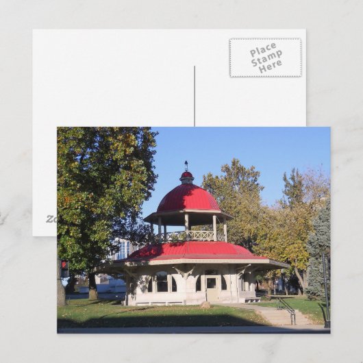 Transfer House, Decatur IL Briefkaart (Voorkant / Achterkant)