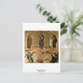 Transfiguratie door Duccio Briefkaart (Staand voorkant)