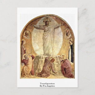 Transfiguratie door Fra Angelico Briefkaart