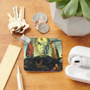Transfiguratie door Giovanni Girolamo Savoldo Sleutelhanger