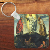 Transfiguratie door Giovanni Girolamo Savoldo Sleutelhanger (Voorkant)