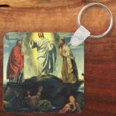 Transfiguratie door Giovanni Girolamo Savoldo Sleutelhanger (Achterkant)