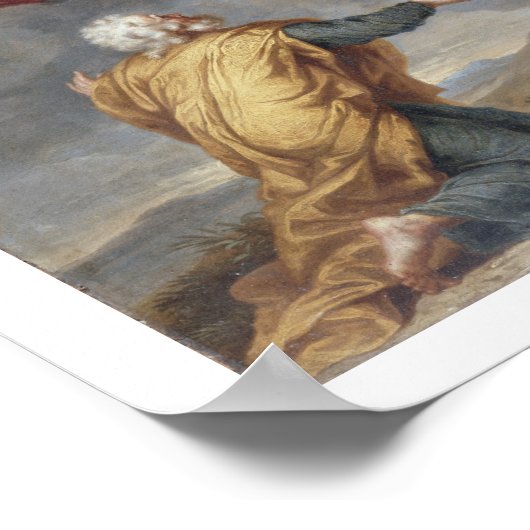 Transfiguratie (olie op koper) poster (Hoek)