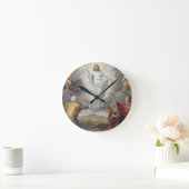 Transfiguratie (olie op koper) ronde klok (Huis)