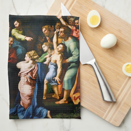 Transfiguratie, Raphael Theedoek (Quarter Fold)