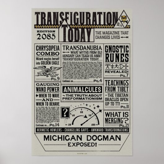 Transfiguratie Today Magazine Poster (Voorkant)