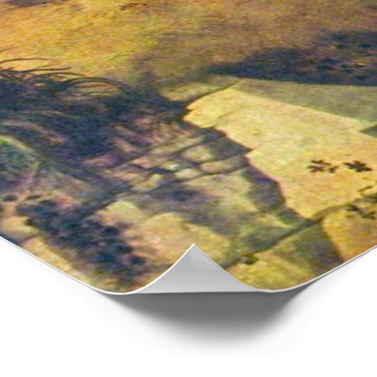 Transfiguratie van Christus door Bellini Poster (Hoek)