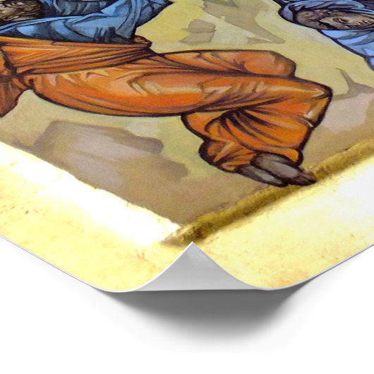 Transfiguratie van Christus Poster (Hoek)