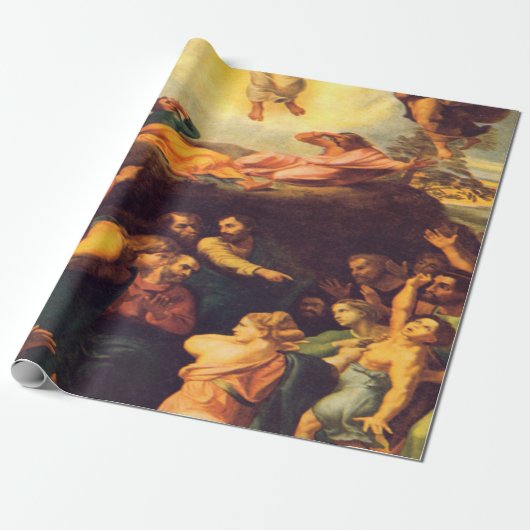 Transfiguratie van Christus - Raphaello Sanzio 152 Cadeaupapier (Uitgerold)